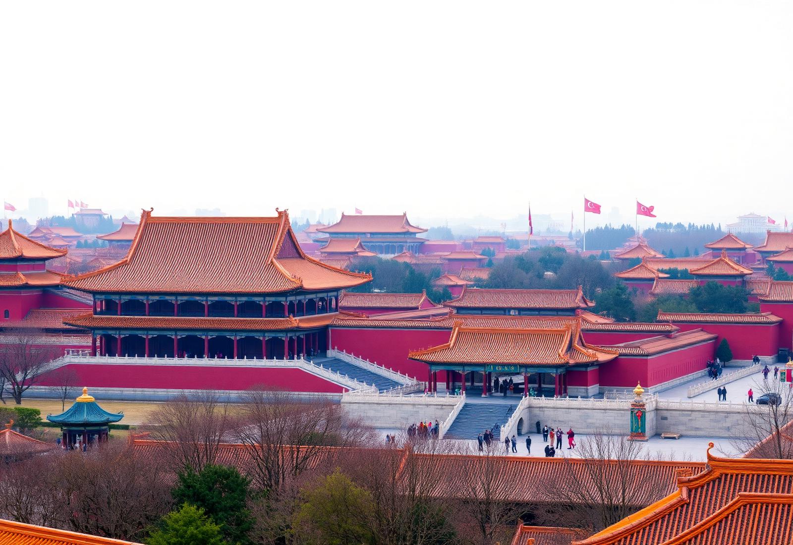 Arrival in Beijing